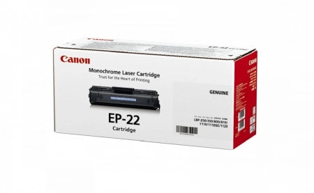 Canon EP22 Black Genuine Toner Cartridge 2,500 Prints