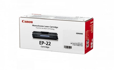 Canon EP22 Black Genuine Toner Cartridge 2,500 Prints