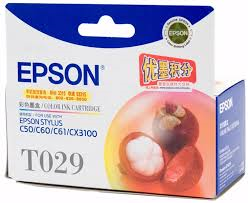 Epson T029 C13T029091 Colour Genuine Ink Cartridge 300 Print