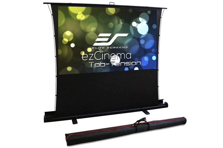 110" PORTABLE 16:9 PULL-UP PROJECTOR SCREEN TAB TENSION COMPATIBILE WITH UST