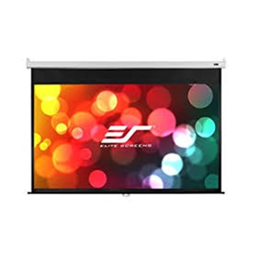 100" 16:9 PULL DOWN SCREEN MANUAL SRM PRO WALL / CEILING MOUNT - SLOW RETRACTION