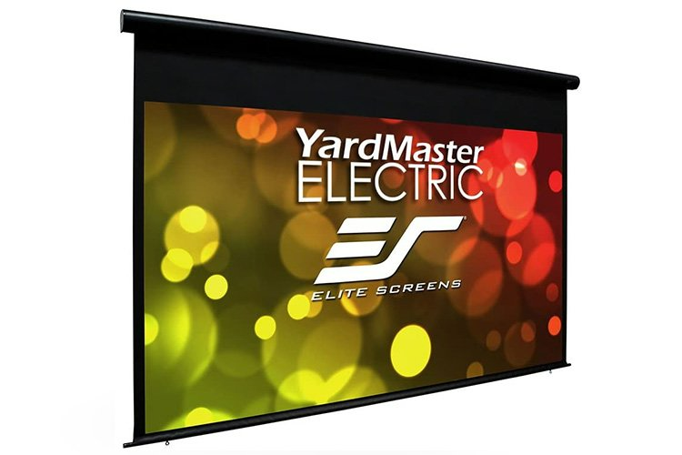 150" MOTORISED 16:9 PROJECTOR SCREEN FIBREGLASS BACK FLAME RETARDANT