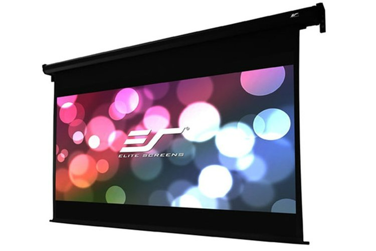 100" MOTORISED 16:10 + 2.35:1 DUAL RATIO PROJECTOR SCREEN IR RF CONTROL RJ45 12V TRIGGER