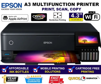 Epson EcoTank Photo ET-8550 A3 Colour Inkjet Multifunction Printer