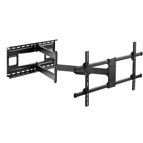 Full Motion Extra Long Arm TV Wall Mount for 43" to 80" TV's 5? to -15? 50 kg Black