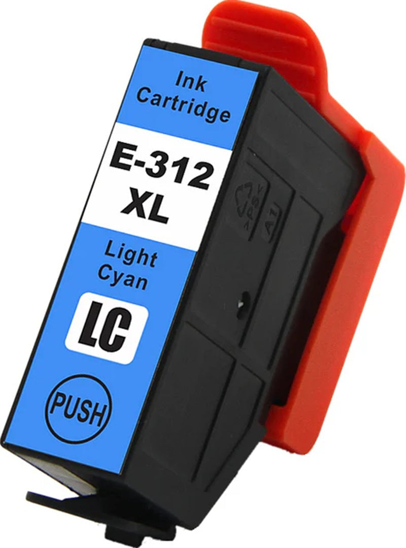 Epson 312XL Light Cyan Compatible Ink Cartridge (C13T183592) 830 Print
