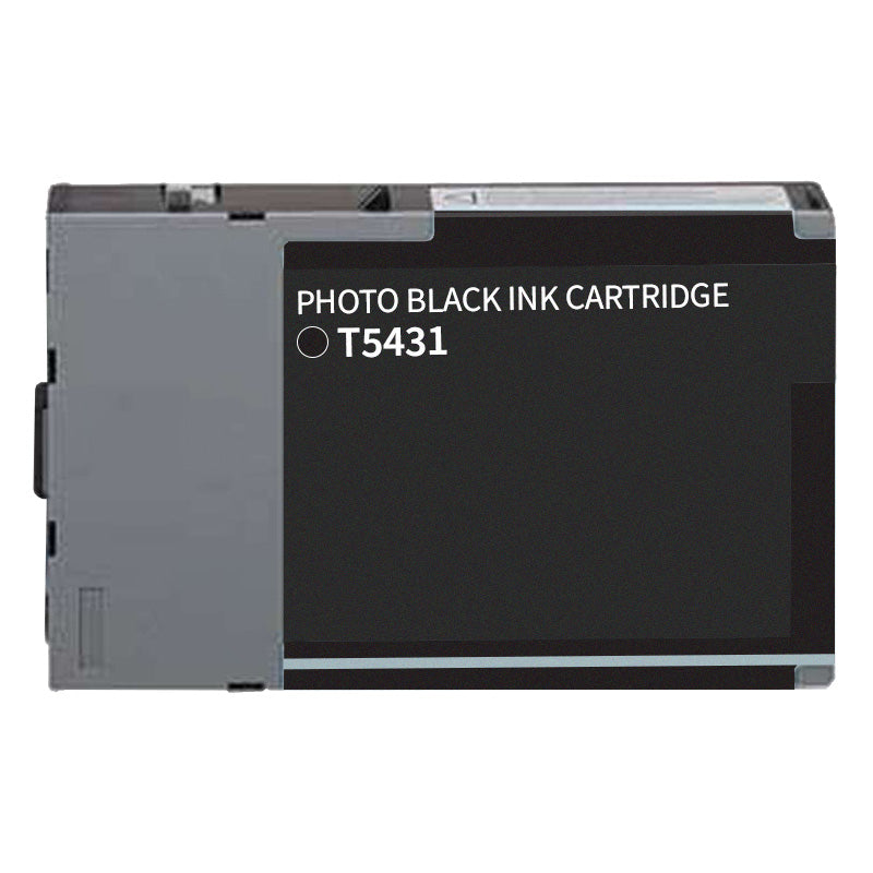 Compatible Epson T5431 Photo Black Ink Cartridge C13T543100 110m