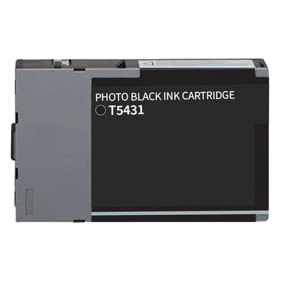 Compatible Epson T5431 Photo Black Ink Cartridge C13T543100 110m
