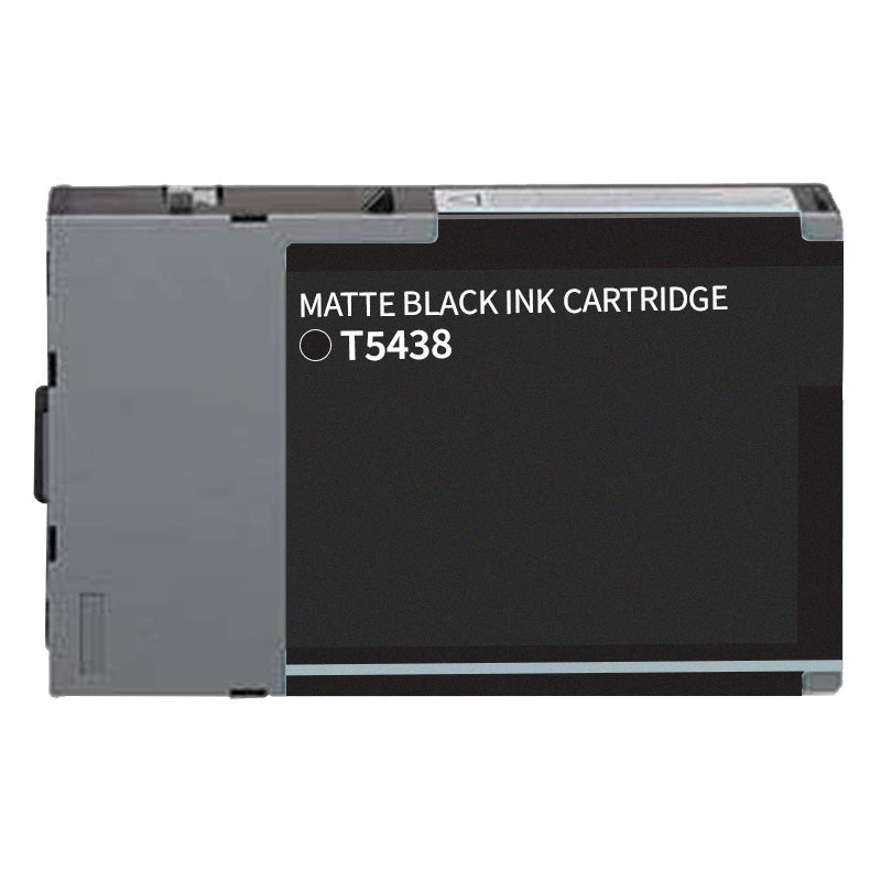 Compatible Epson T5438 Matte Black Ink Cartridge C13T543800 110m