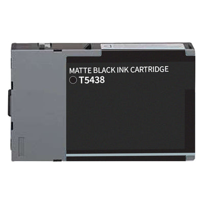 Compatible Epson T5438 Matte Black Ink Cartridge C13T543800 110m