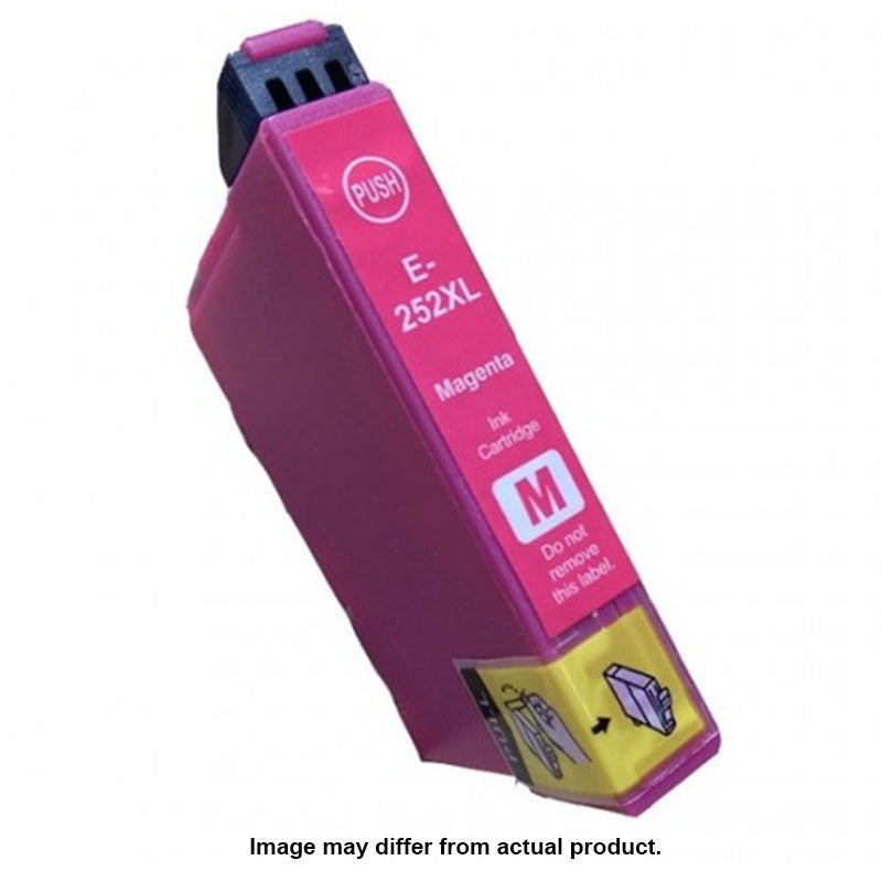 Epson 252XL C13T253392 Magenta Compatible Ink Cartrdige 1,100 Print