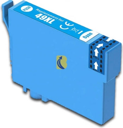 Epson 49XL Compatible Cyan Ink Cartridge C13T10F292 350 Prints