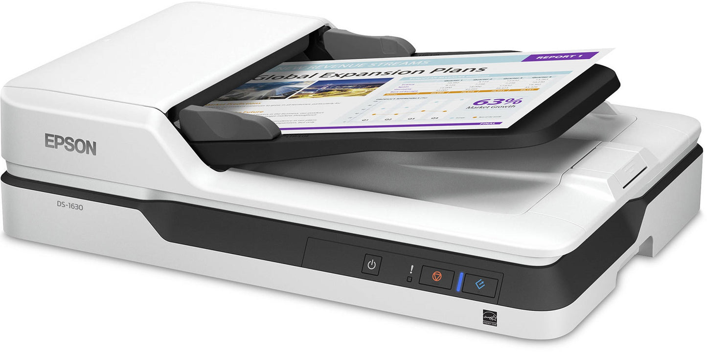 Epson DS-1630 Flatbed Color Document Scanner 25pp