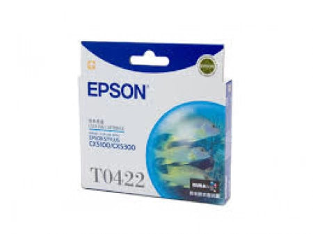 Epson T0422 C13T042290 Cyan Genuine Ink Cartridge 420 Prints