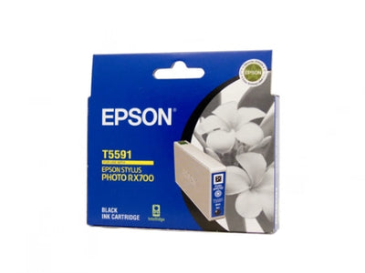 Epson T5591 C13T559190 Black Genuine Ink Cartridge 520 Prints