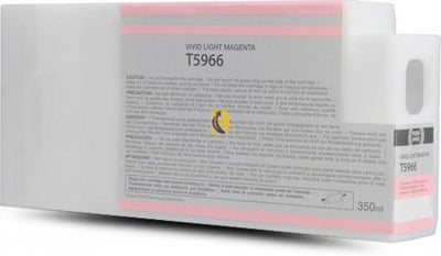 Epson 350ml UltraChrome T5966 Vivid Light Magenta Generic Ink Cartridge C13T596600
