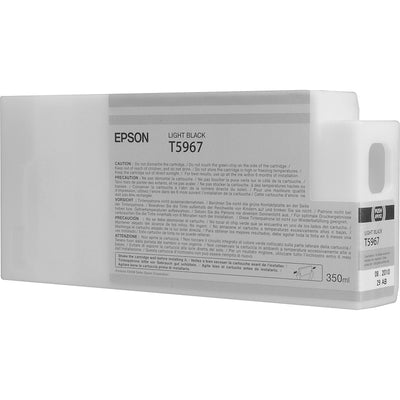 Genuine Epson 350ml UltraChrome T5967 Light Black Ink Cartridge C13T596700 PRO 7700 9900