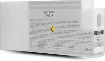 Epson 350ml UltraChrome T5967 Light Black Generic Ink Cartridge C13T596700