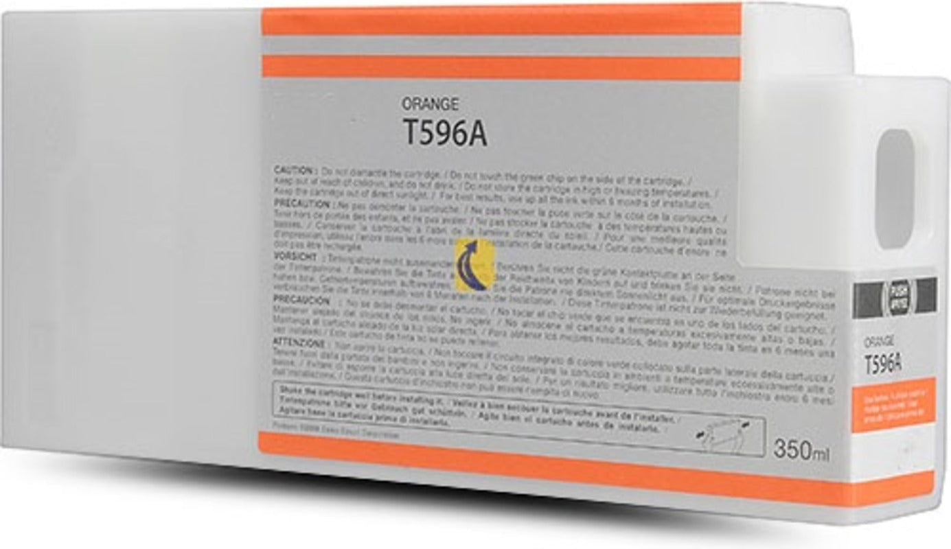 Epson 350ml UltraChrome T596A00 Orange Generic Ink Cartridge C13T596A00