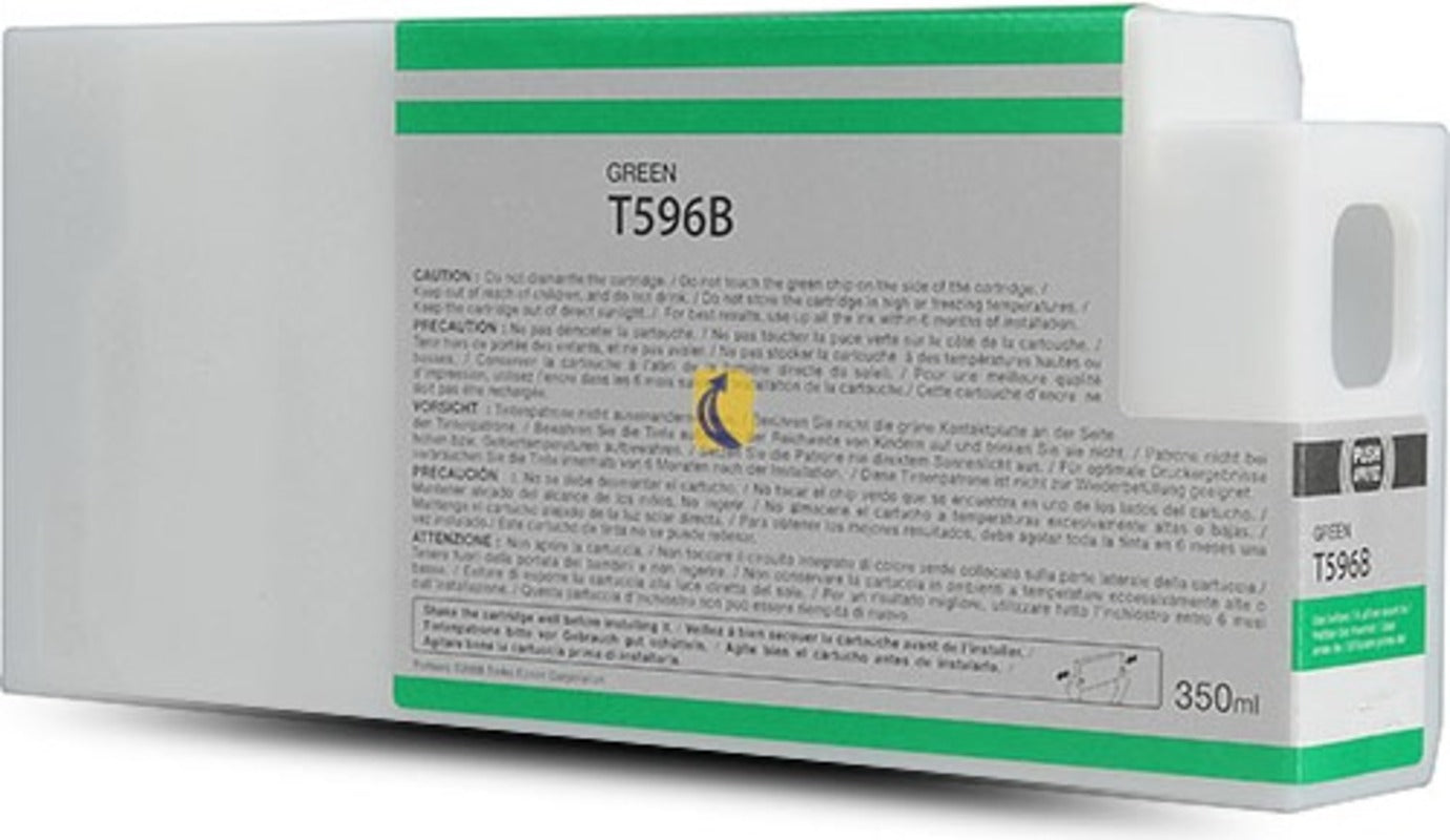 Epson 350ml UltraChrome T596B00 Green Generic Ink Cartridge C13T596B00