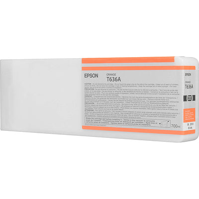 Genuine Epson 700ml UltraChrome T636A Orange Ink PRO 7700 9900