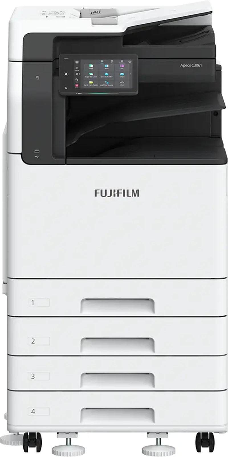 Fujifilm Apeos C2061 A3 Colour Multifunction Printer with 3-Tray Module Additional 3 Year Warranty
