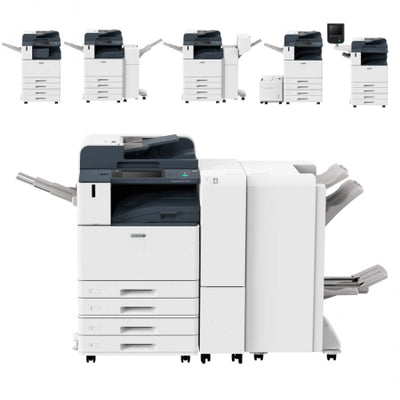 A3 Fuji Xerox ApeosPort VI C5571 Colour Photocopier – Network, AirPrint, 4 Paper Trays, PLUS Z Folder, C Finisher, Booklet Folder & Stapler (Refurbished) WiFi Optional