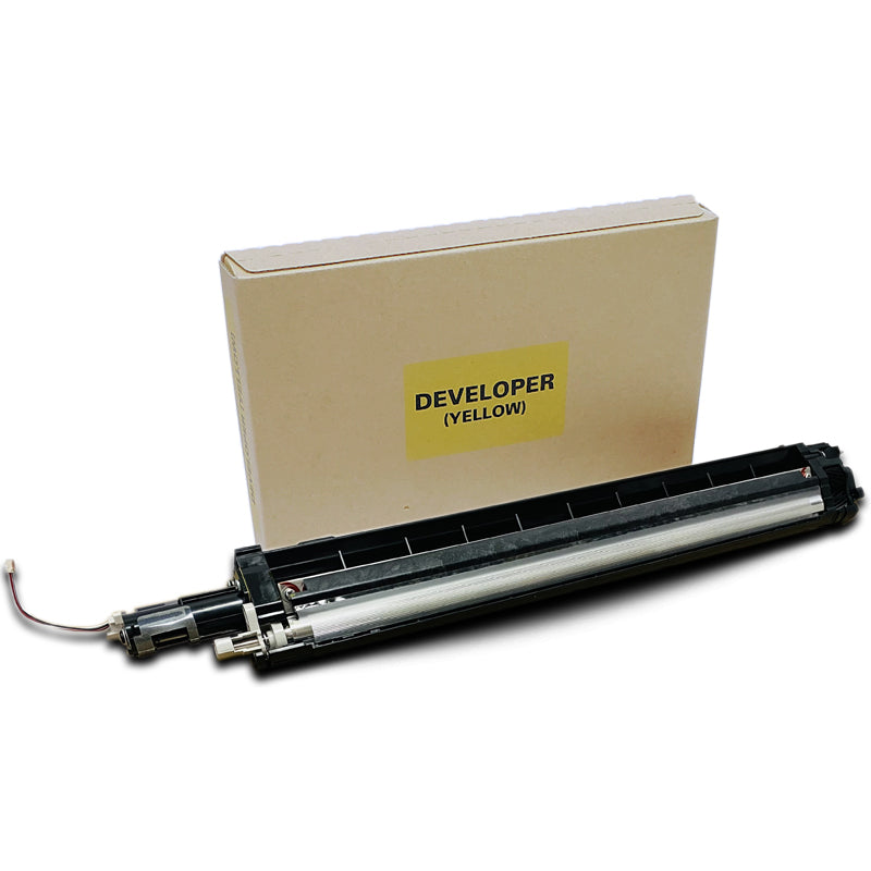 Genuine Fuji Xerox Yellow Developer Kit, Housing and Powder 604K87670 604K87672 604K87673