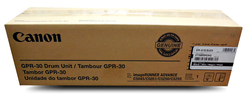 Genuine Canon 2776B004 GPR30 Black Drum Unit 171,000 Print