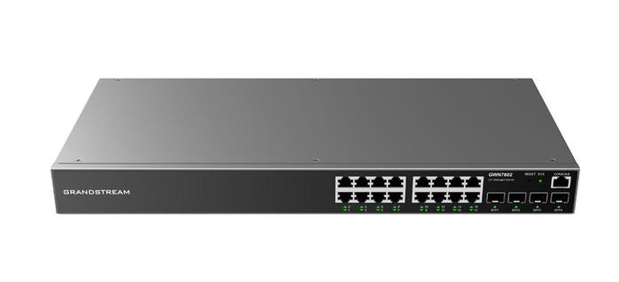 ENTERPRISE LAYER 2+ MANAGED NETWORK SWITCH 16 X GIGE 4 X SFP