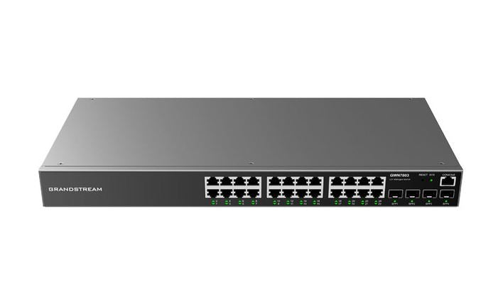 ENTERPRISE LAYER 2+ MANAGED NETWORK SWITCH 24 X GIGE 4 X SFP