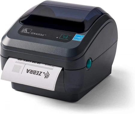 Zebra GX420D Direct Thermal Label Printer 203DPI Serial Parallel USB Refurbish 12 Month Warranty