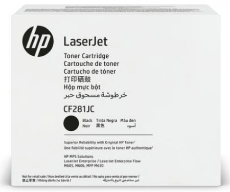 Genuine HP 81X CF281JC Contract Toner Cartridge 30,000 Prints