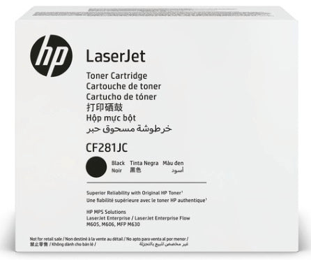 Genuine HP 81X CF281JC Contract Toner Cartridge 30,000 Print