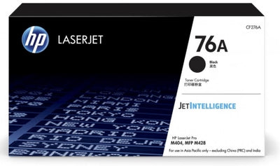 Genuine HP 76A CF276A Black Toner Cartridge / HP M404 / M428 / 3,000 Pages