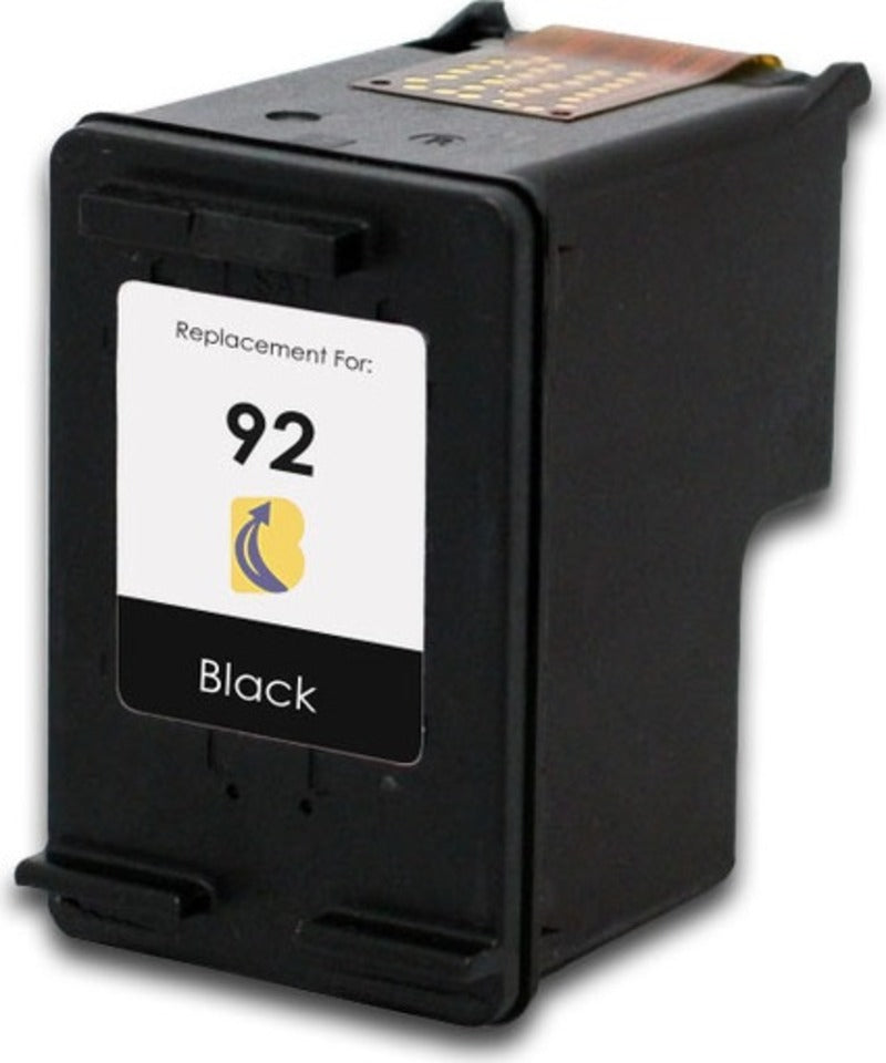 HP 92 C9362WA Black Compatible Ink Cartridge 210 Print