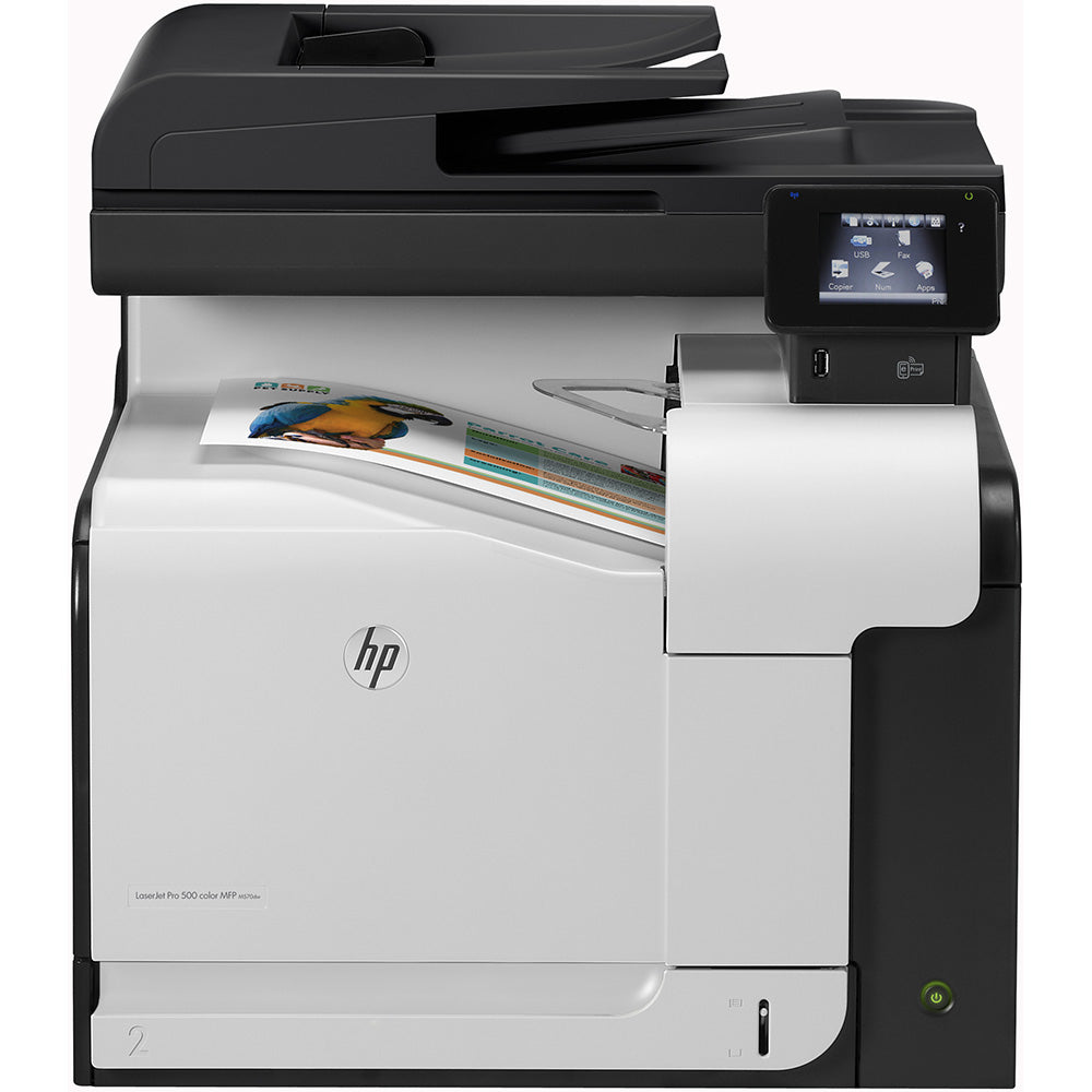 HP LaserJet Pro 500 color M570dw Colour Multifunction Laser Printer Second Hand