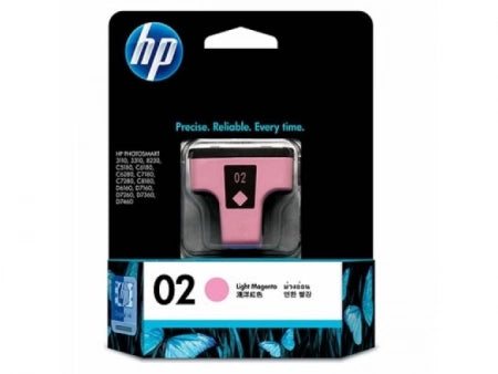 Genuine HP 02 C8775WA Light Magenta Ink Cartridge 350 Prints