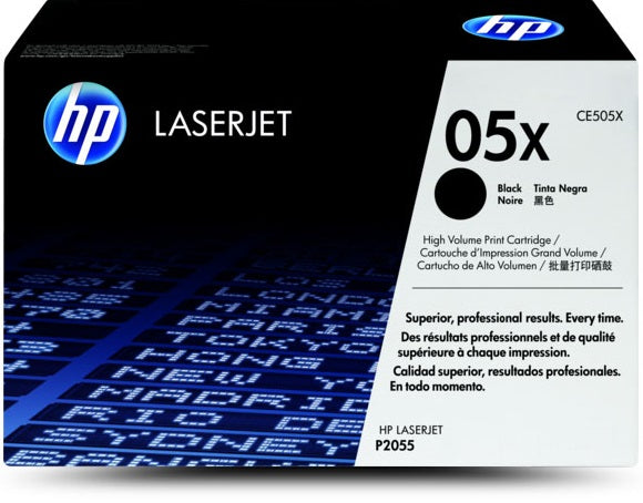 Genuine HP 05X CE505X Toner Cartridge 6,500 Page