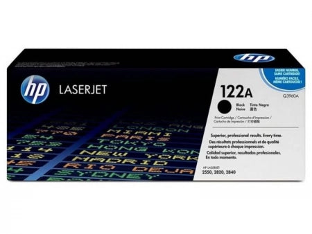 Genuine HP 122A Q3960A Black Toner Cartridge 5,000 Prints