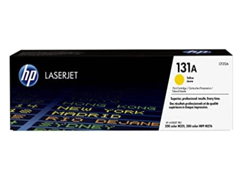 Genuine HP 131A CF212A Yellow Toner Cartridge 1,800 Page