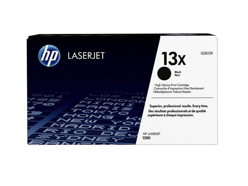 Genuine HP 13X Q2613X Black Toner Cartridge 3,500 Print