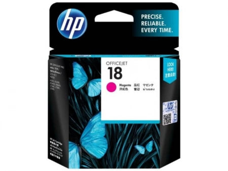 HP 18 C4938A Magenta Genuine Ink Cartridge 900 Prints