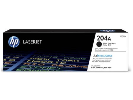 Genuine HP 204A CF510A Black Toner Cartridge 1,100 Pages