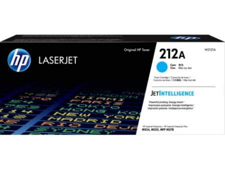 Genuine HP 212A W2121A Cyan Toner Cartridge 4,500 Prints