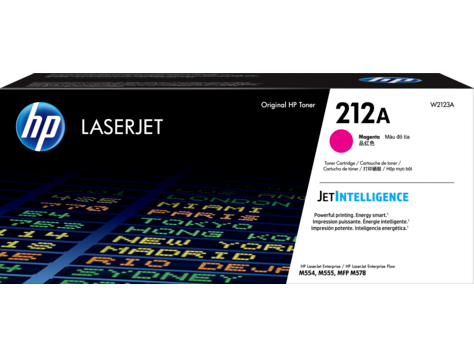 Genuine HP 212A W2123A Magenta Toner Cartridge