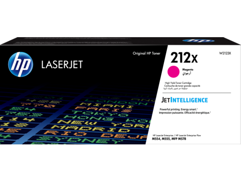 Genuine HP 212X W2123X Magenta Toner Cartridge 10k page