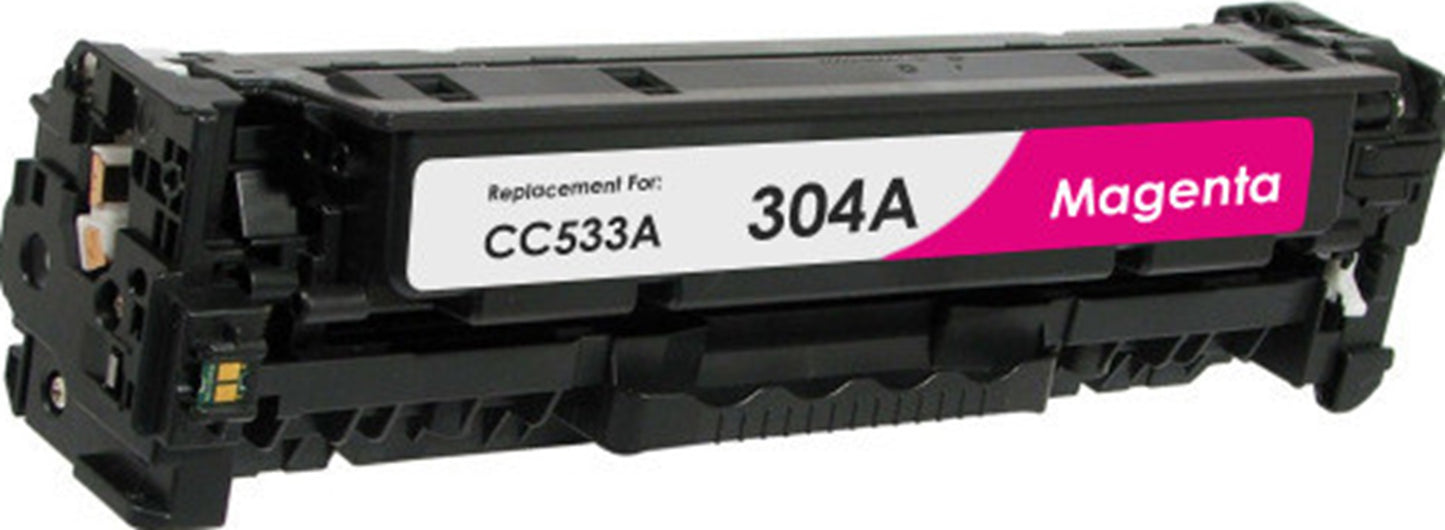 HP 304A CC533A Magenta Compatible Toner Cartridge 2,800 Print