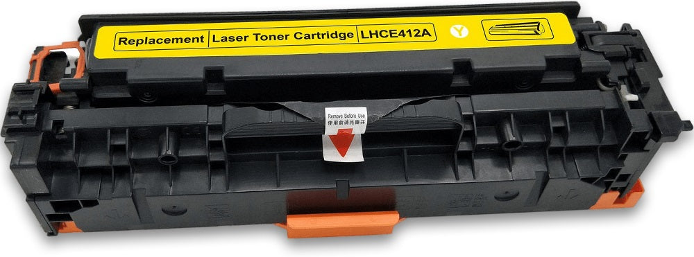 HP 305A CE412A Yellow Toner Cartridge Compatible 2,600 Print