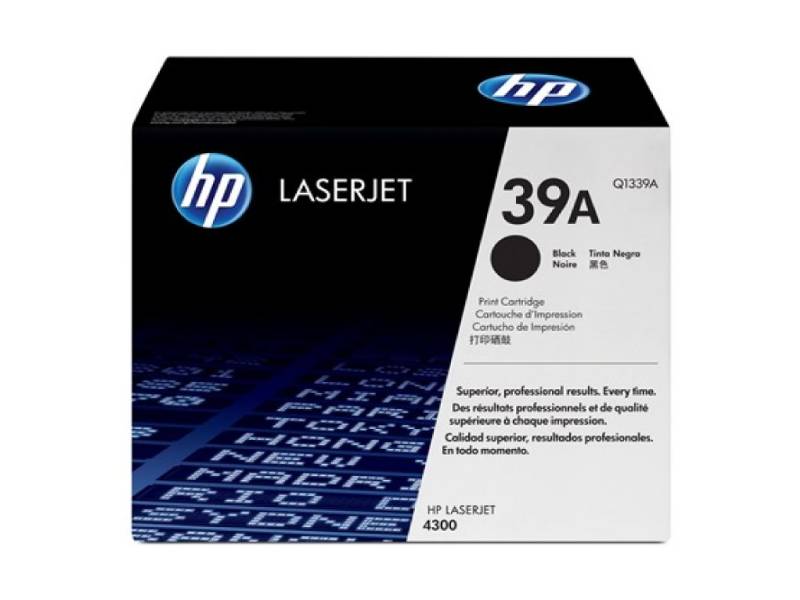 Genuine HP 39A Q1339A Black Toner Cartridge 18,000 Print